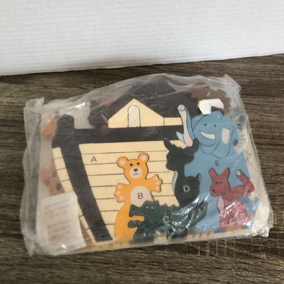 Vtg NOS Noah’s Ark Animal Puzzle for Toddlers - Picture 1 of 10
